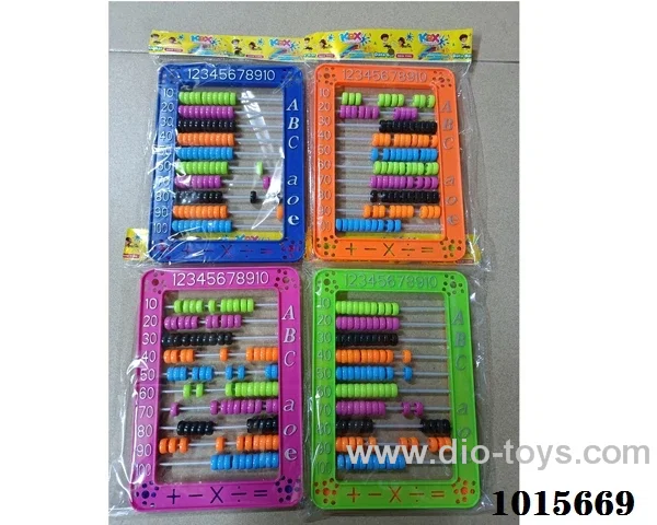 abacus 4color mixed loading in Opp bag