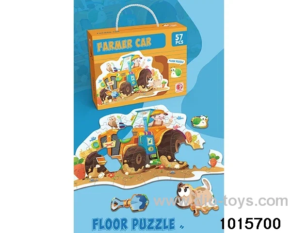 Puzzles in color box