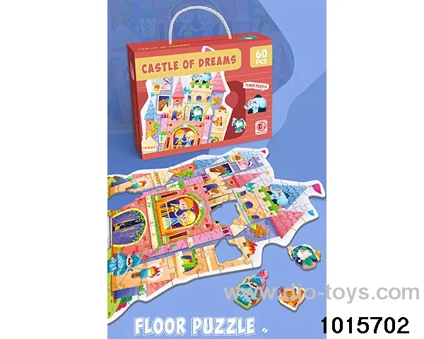 Puzzles in color box