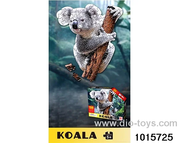 100pcs Puzzles in color box