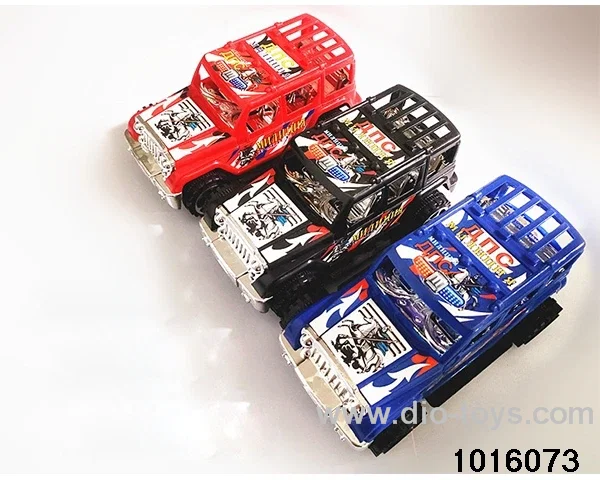 Inertia car in opp bag
