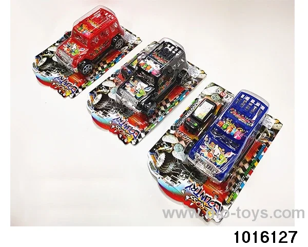 Wire-controlled vehicles in Blister card