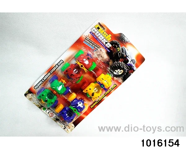4PCS Skating Beach Motorcycle in Blister card