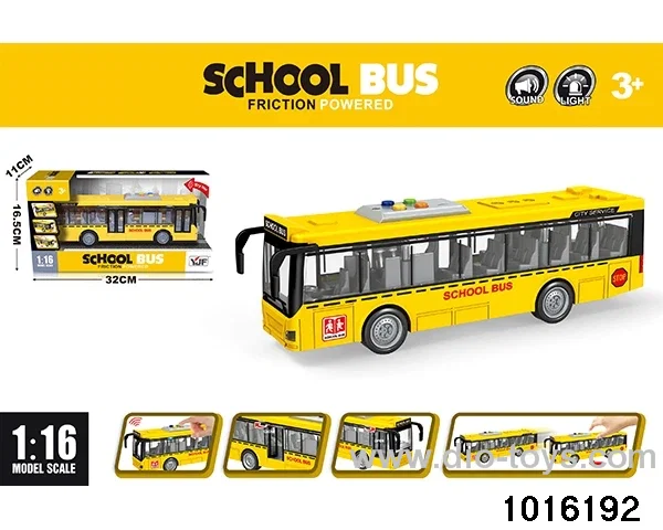 1:16 Campus Bus in display box