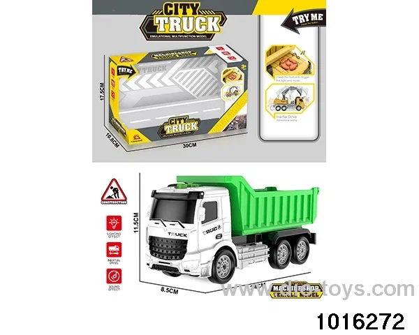 1:16 sound and light music inertia car in display box