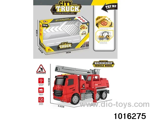 1:16 sound and light music inertia car in display box