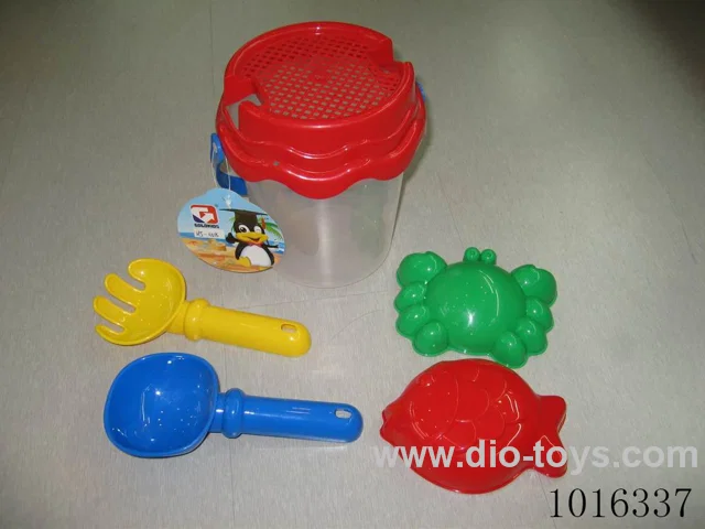 5PCS beach toys in  Net bag