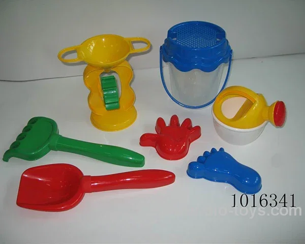 7PCS beach toys in  Net bag