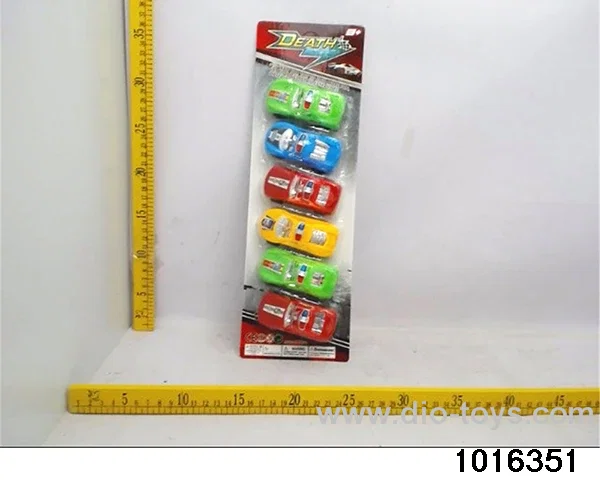 pull back car in Blister card