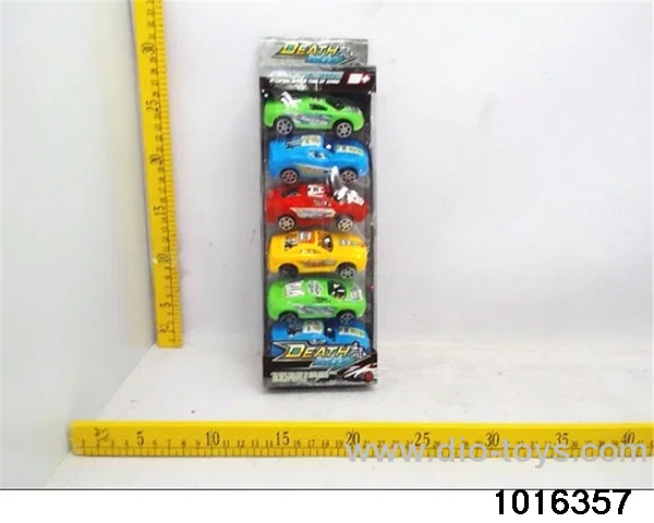 pull back car in color box