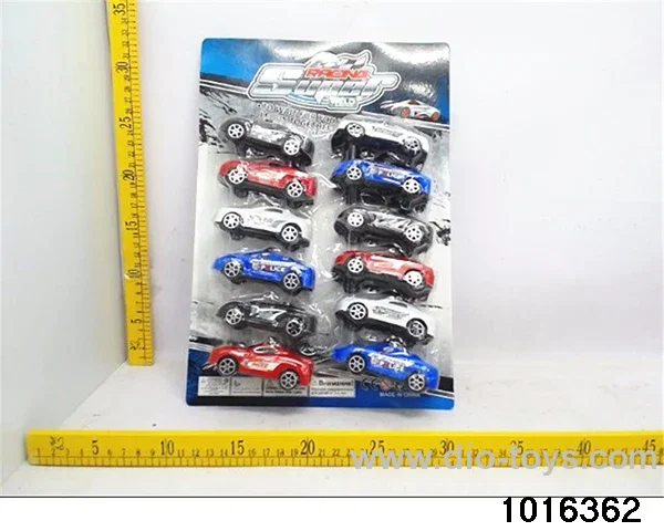pull back car in Blister card