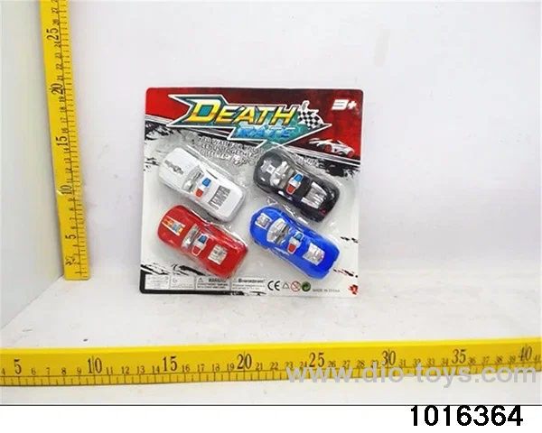 pull back car in Blister card