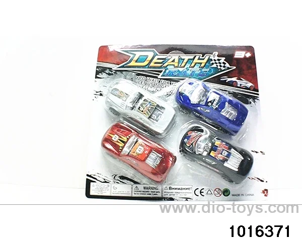 pull back car in Blister card