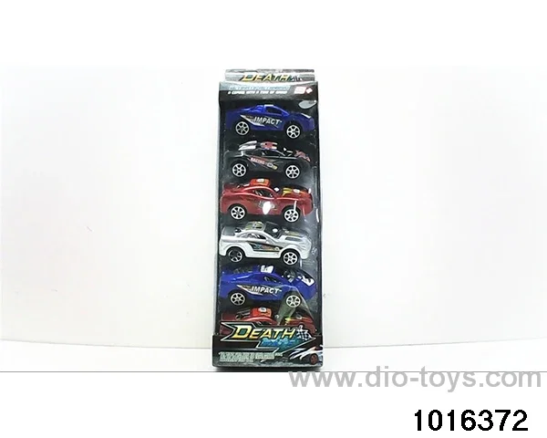 pull back car in color box