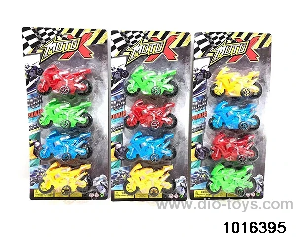 pull back car set in Blister card