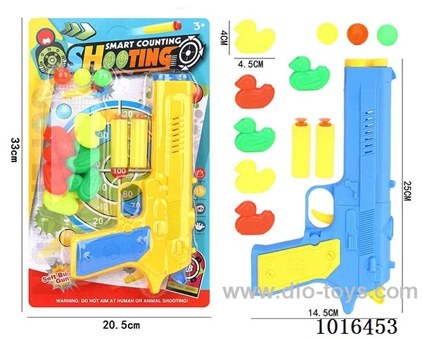 Ping-pong gun set in Blister card