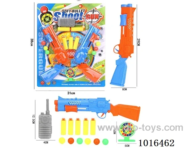 Ping-pong gun set in Blister card
