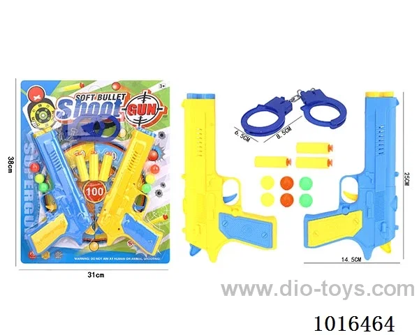 Ping-pong gun set in Blister card
