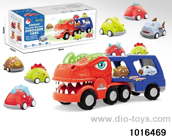 Tyrannosaurus spray truck in color box