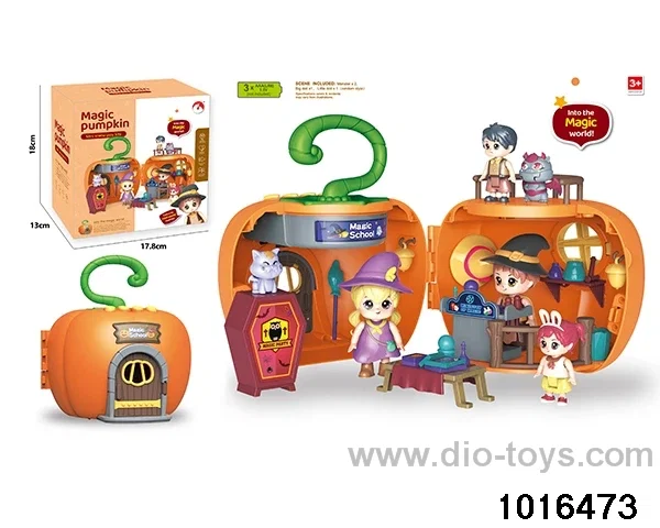 Music Magic Pumpkin House in color box