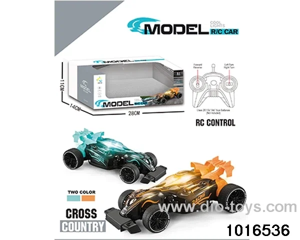 4ch RC car in window box