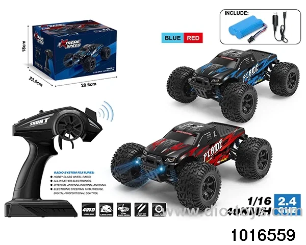 1:16 RC car in color box