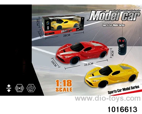 1:18 2ch RC car in window box