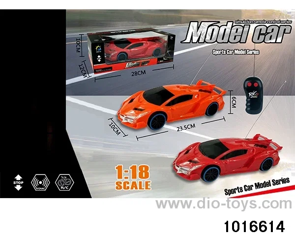 1:18 2ch RC car in window box