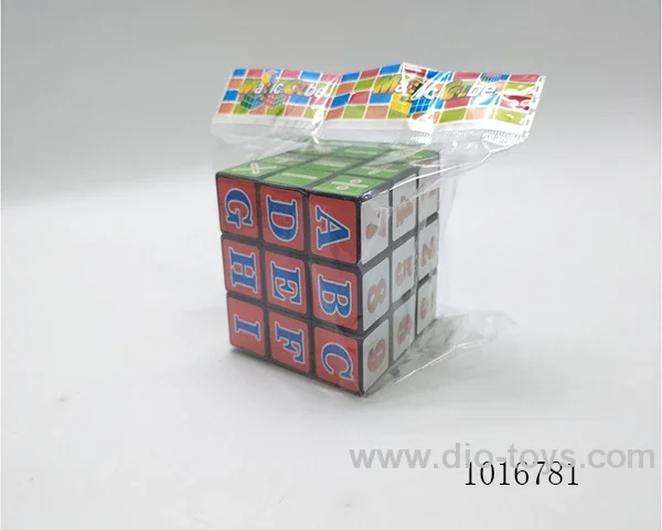 6.8cm cube in opp bag