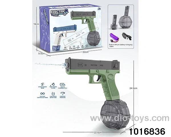 Electric water gun in color box