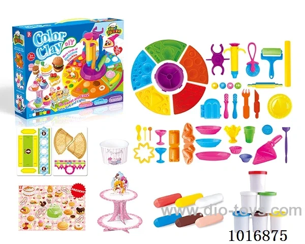color Clay in Hand box
