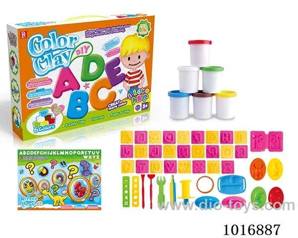 color Clay in Hand box