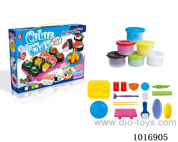 color Clay in Hand box