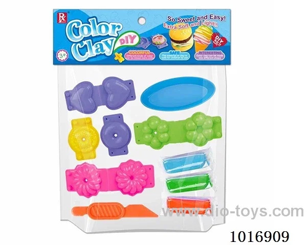 color Clay in poly bag header