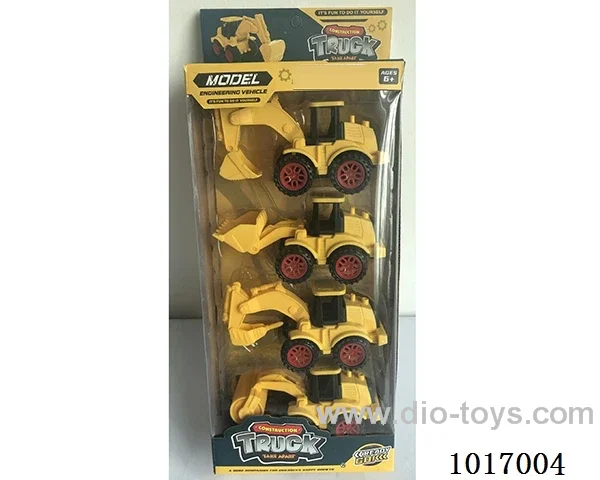 Frictional Car  4 sets mixed loading in color box