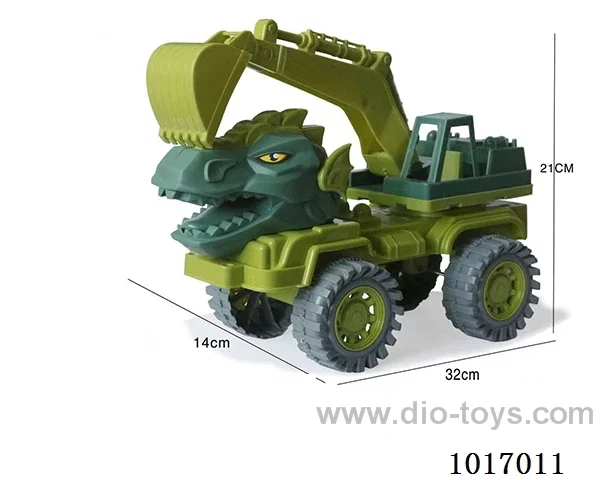 Slide car in PP bag with header
