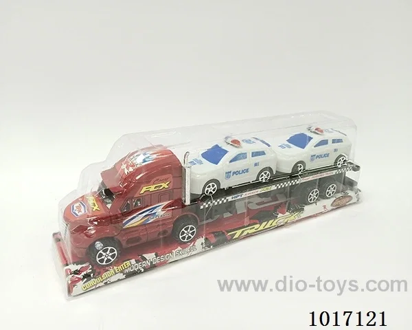 Inertial car 2color mixed loading in PVC cover