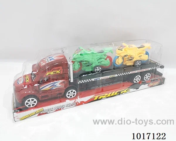 Inertial car 2color mixed loading in PVC cover