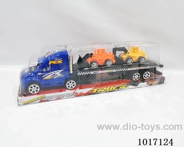 Inertial car 2color mixed loading in PVC cover