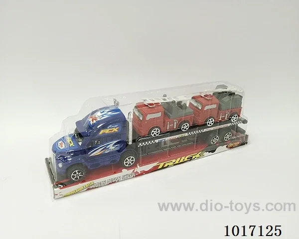 Inertial car 2color mixed loading in PVC cover