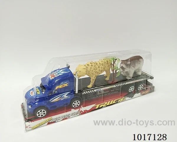Inertial car 2color mixed loading in PVC cover
