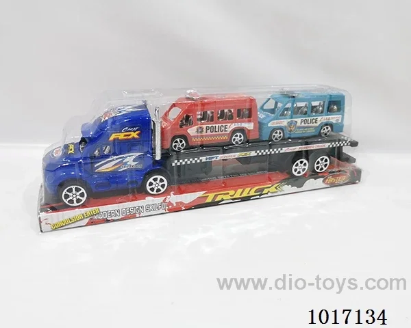 Inertial car 2color mixed loading in PVC cover