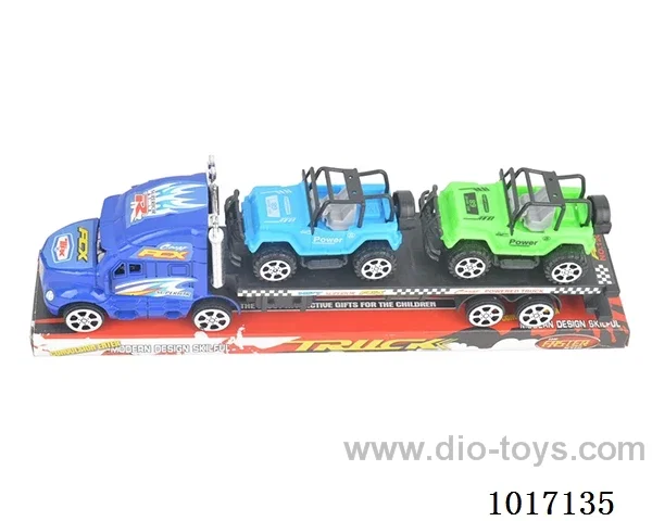 Inertial car 2color mixed loading in PVC cover