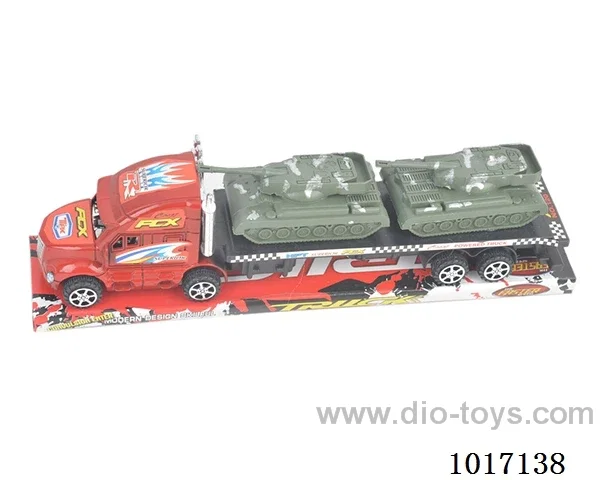 Inertial car 2color mixed loading in PVC cover