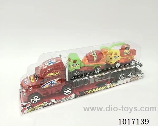 Inertial car 2color mixed loading in PVC cover