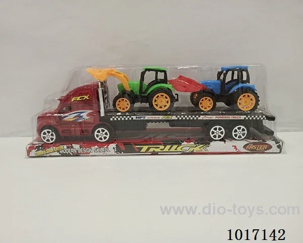 Inertial car 2color mixed loading in PVC cover