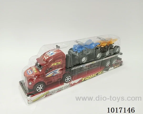 Inertial car 2color mixed loading in PVC cover