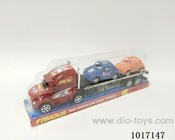 Inertial car 2color mixed loading in PVC cover
