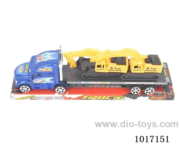 Inertial car 2color mixed loading in PVC cover