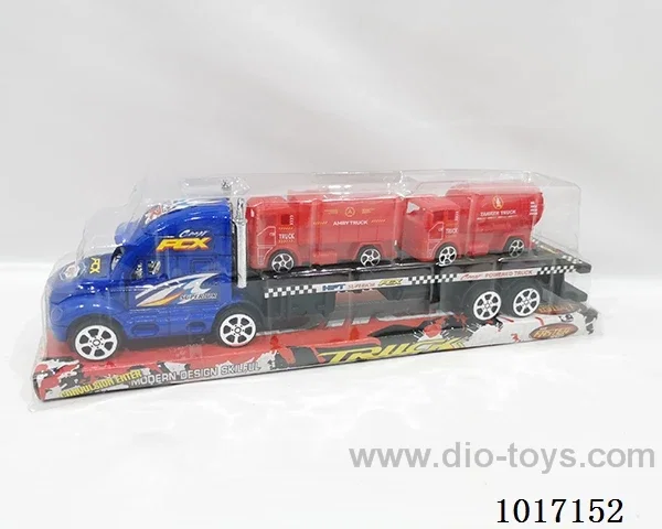 Inertial car 2color mixed loading in PVC cover
